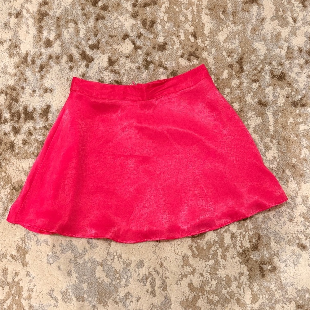 Forever 21 Bright Pink Mini Skirt